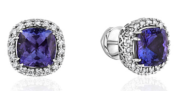 Золотые серьги пусеты